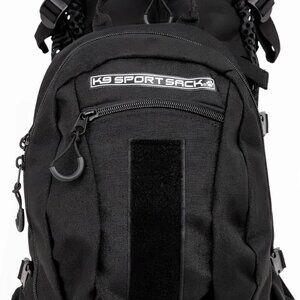 K9 Sport Sack | Dog Carrier Adjustable Backpack (Small, Plus 2 - Jet Black)